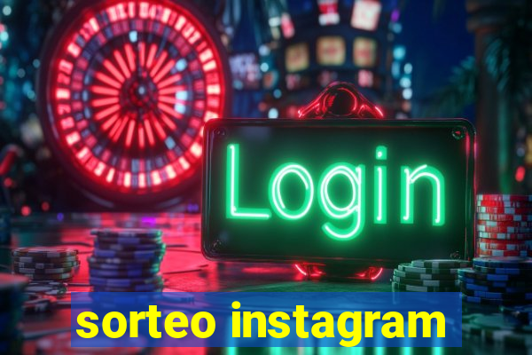 sorteo instagram